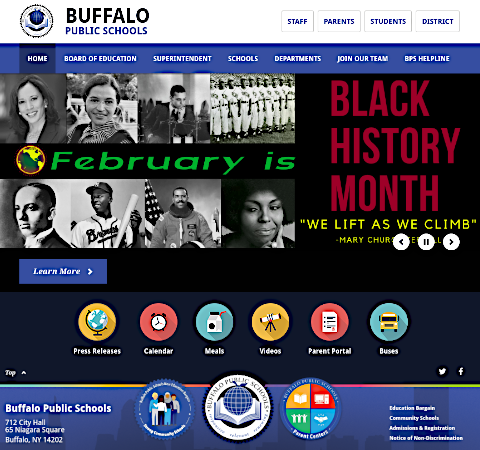 Buffalo Big Blue Button homepage